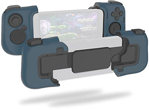 TUDIA Hartschalen-Schutzhülle zum Aufstecken, kompatibel mit Razer Kishi V1 Gaming-Controller, eng anliegende Schutzhülle, robust, Kratzfest, extra griffig, nur Hülle, Blau