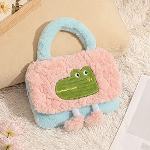 X&Z-XAOY Bouteille d'eau Chaude Électrique Mignonne avec Couvercle Et Poignée Bouillotte Rechargeable Créative avec Animaux pour L'intérieur Et L'extérieur, Cadeau d'hiver (Color : D)