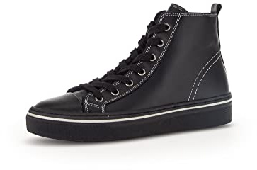 Gabor Damen High-Top Sneaker, Frauen Halbschuhe,Wechselfußbett,Best Fitting