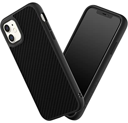 RhinoShield Case kompatibel mit [iPhone 11] | SolidSuit - Stoßdämpfende & schlanke Schutzhülle mit Premium Finish - 3.5 Meter Fallschutz - Karbonfaser Textur