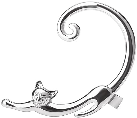 SOIMISS 1 Pc Boucle D'oreille Punk Boucles D'oreilles le Boucle le Chat Boucles les D' Bijoux les Bijoux le Clip le Perforation