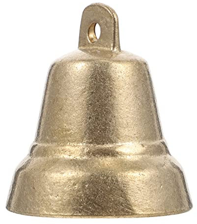 Ciieeo Hochzeitsdekoration antike Messingglocke Baumschmuck alte Glocken Vintage- Wohnkultur Glocken im Vintage-Design Dekorationen für Haustierglocken Haushalt kupferne Glocke Ring