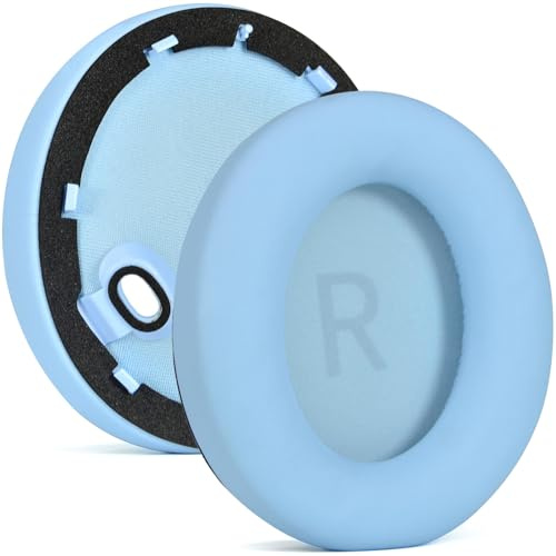 ZLiT for Anker Space One Earpads,Replacement Headphone Earpads for Anker Space One Cushion Earmuff Earpads (Blue)