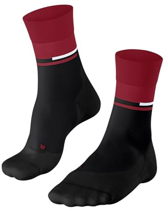 FALKE Herren RU Compression Stabilizing Laufsocken schnelltrocknendes atmungsaktives Lyocell Funktionsmaterial antiblasen mit Kompression stabilisierend am Knöchel kühlend vegan 1 Paar