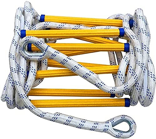 PNAJFUEL Strickleiter, Sicherheitsleiter, Schwer Entflammbare Leiter, Sicherheitsleiter Für Notausstiege/8M/26.2Ft