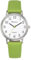 Ravel - Runde silberfarbene Damen-Armbanduhr Brighter Days (36mm Gehäuse) - Analog Quarz - R0140.21.1 - Helles Limettengrün/Weißes Zifferblatt