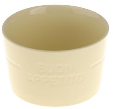 FytStycale Premium Ceramic Mixing Bowl Set for Morning Meals And Baking, Cream yellow