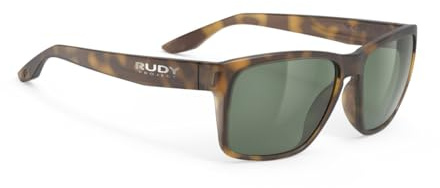 [RUDYPROJECT] Sonnenbrille Spinhawk Edge Spinhawk Edge Demi Brown Matte Frame Green Lens SP900140-0000 Linsenbreite: 2,4 Zoll (60 mm), Demi Brown - Grüne Linse mit mattem Rahmen