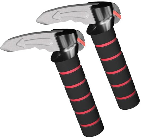 TONINT 2 Packs 3 in 1 Car Door Handle for Elderly Car Handle Assist Support Multifunction,Latch Handle for Seniors and Handicap