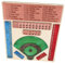 ibasenice Holz Tabletop Baseball Spielbrett Für Festival Party Baseball Spielbretter Für Familienfeiern Urlaub