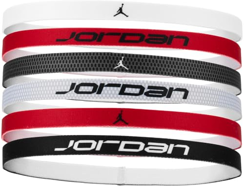 Nike Jordan Elastic Sport Stirnbänder, 6 Stück