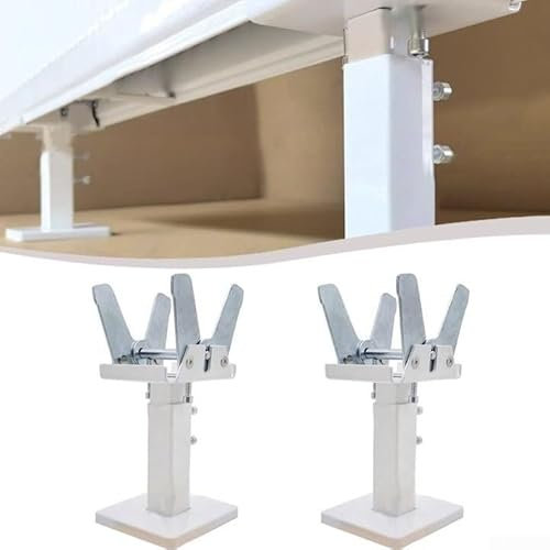 EPASHA Supports de radiateur, Pieds de radiateur en Aluminium, Support de Pieds de radiateur réglable en Aluminium, Support de radiateur en Acier à Pied Tombant, for Chauffage Central et électrique