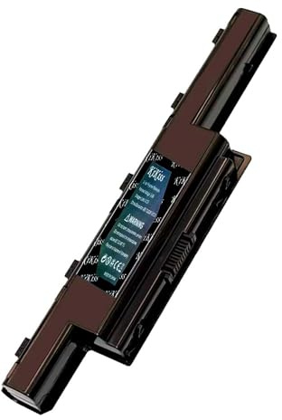 Batteria ottimizzata da 10100 mAh compatibile per Acer Aspire AS10D31 10D81 10D51 10D61 10D71 10D75 5741 5742 5750 5551G 5560G 5741G 5750G, batteria di ricambio agli ioni di litio a 0 cicli
