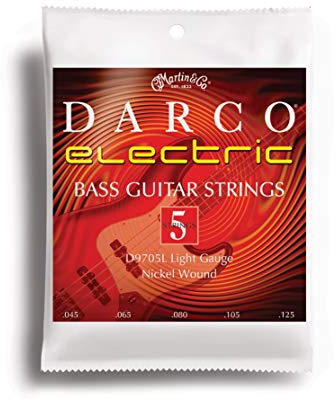 Darco Electric Bass Strings, Lights (D9705L)