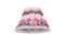 HAB & GUT -IS001A- Pantalla de lámpara Estilo India, Blanco, lámpara infantíl Colorida, Bordada