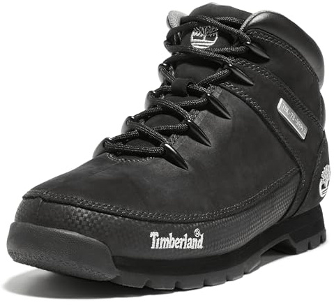 Timberland Euro Sprint Hiker. Men’s Hiking Sandals. Black (Black Nubuck). UK (45 EU)