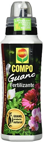 COMPO Fertilizante con guano para plantas de interior, balcón y terraza, Fertilizante líquido, 500 ml