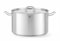 HENDI Marmite, médiane, couvercle avec trous de vapeur, pot de cuisson, casserole, braisière, faitout, convient à toutes les sources de chaleur, lavable au lave-vaisselle 15L, ø320x(H)190mm, inox