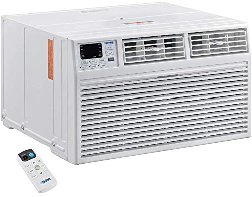 Global Industrial 12,000 BTU Through The Wall Air Conditioner, Cool with Heat, 208/230V