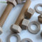 5x Viti a testa esagonale in PEEK M12 x 65mm Dadi e bulloni - Dadi e bulloni in plastica peek