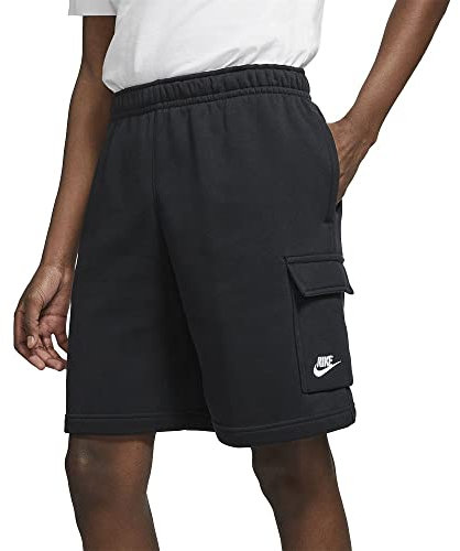 Nike Herren Sportswear Club Jogginghose, Schwarz / Schwarz Weiss, XL EU
