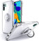 Silverback Funda para Huawei P30 Pro, Carcasa con Soporte de Anillo Giratorio de 360 Grados, Funda Transparente de TPU a Prueba de Golpes - Transparente