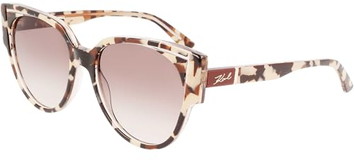 Karl Lagerfeld KL6068S 235 Tortoise/Crystal Sunglasses Woman Acetato, Cat Eye, 55