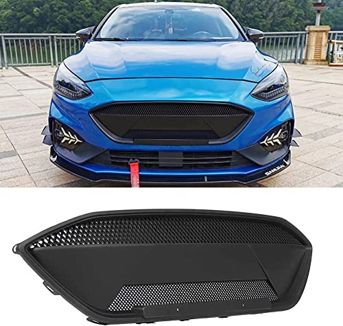 KJGE Auto Front Kühlergrille Frontstoßstange für Ford Focus MK4 ST-Line 2019 2020 2021 | Motorhaube Ersatz Kühler Modified Grill Zubehör,A/Matteblack