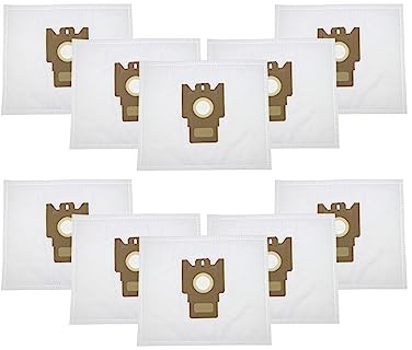Dust Filter Bag Compatible With Hoover TYPE H60 H30 H52 ENIGMA TE7 TE70 TEN2400 ARIANNE TELIOS T2100 T2599 T2615 T2621 T2740 T2760 TS1823 (Color : 10PCS)