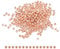 PATIKIL 2mm Gold Filled Spacer Beads for Jewelry Making, 100 Pack Metal Round Beads Brass Beads for Bracelets Earring Necklace DIY Craft, Rose Gold