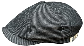 stylx Unisex Schiebermütze Gatsby Schirmmütze 8 teilig Barett Cap Newsboy Flat Cap (DE/NL/SE/PL, Alphanumerisch, Einheitsgröße, schwarz)