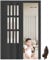 Falttüren Innentüren Metall-Falttür für Den Innenbereich mit Acrylglas, Falttüren für Wohn- und Schlafzimmer, Falttüren für Schränke 203 243 Cm Hoch(Black,76x80in(193x203cm))