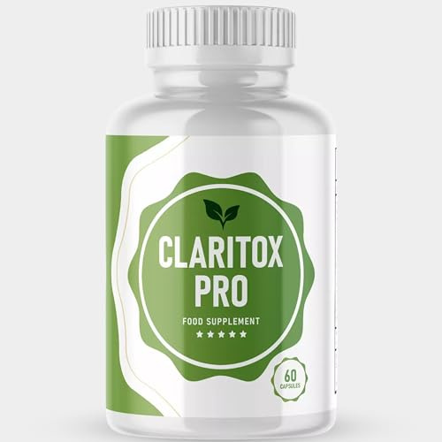 Claritox Pro Vertigo Support - Food Supplement - 1 Month Supply - 60 Capsules
