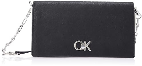 Calvin Klein Ck Convertible Mini Crossover für Damen Classic Mono Black One Size, Classic Mono Black, One Size, Crossover