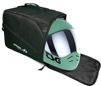 Driver13 Helmtasche für Skihelm Crosshelm Tasche, Helmet Bag, schwarz