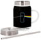 Insulated Stainless Steel Mug with Lid and Straw - Dark Side of The Beer/Wish You Were Beer - 500ml - Thermo Mug