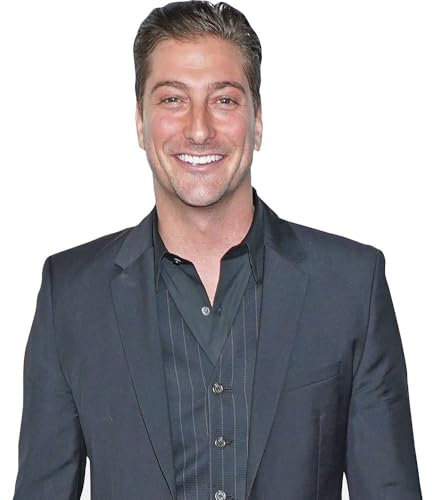 Daniel Lissing (Black Suit) Halber Körper Buddy Ausschnitt