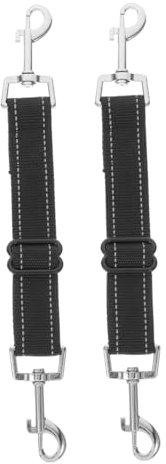 ROMISBABA 2 Stück Hundehalsband Verbindungsstück Welpenhalsband Abschleppgurt Gürtel Haustier Backup Verschluss Clips Hunde Sicherheitsclip Halsband Zu Westen Verbindungsstück