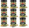 I Siciliani Crema Spalmabile al Pistacchio, Set da 9 Barattoli, 200g per Barattolo, Senza Olio di Palma, Senza Glutine, + portachiavi italy shop service