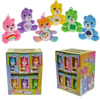 Simba Toys, 6305878026038 Mini-Plüschbärchen, 7 cm, Sortiert, 6 Sammelmodelle, zufällige Auswahl Nicht möglich, aufhängbar, ab 0 Monaten