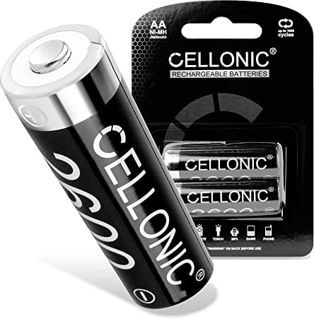 CELLONIC, Akku für Kamera, kompatibel mit Nikon EN-MH2, Coolpix B500, L29, A10, 995, L25 (1.2V, 2600mAh)