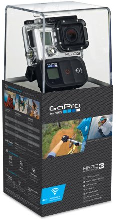 GoPro Hero3 Black Edition, Videocamera Digitale 12 Megapixel, Full HD, Wi-Fi, Nero