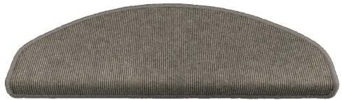 Tretford Interland, Stufenmatte Farbe 538 Aluminium, 65 x 23 x 3,5 cm Format halbrund