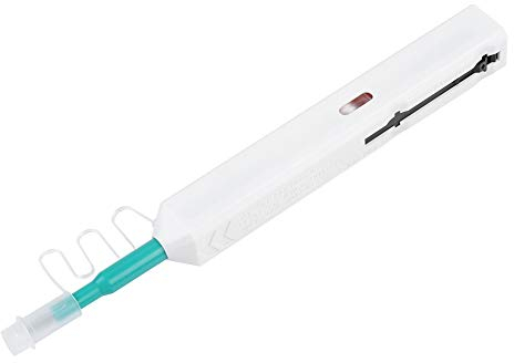 ASHATA Stylo de Nettoyage de Fibre, Nettoyeur de Fibre Optique 2,5 mm utilisé Environ 800 Fois pour connecteurs SC/FC/St