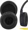 Geekria QuickFit - Cuscinetti auricolari di ricambio in similpelle per cuffie JBL JR300, JR300BT, T450BT, T500BT, Tune 500, Tune 500BT, Tune 510BT, Tune 520 (nero)