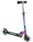 Atom Kinderroller Inline mit leuchtenden Rädern | Verstellbare Lenkerhöhe | Leicht Faltbarer Scooter für Jungen & Mädchen | Stabiler Tretroller für Kinder von 5-12 Jahren (Neochrom)