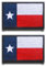 2 Stück US-Staat Texas Flagge Texas Patch Stickerei Taktische Militär Patch,Aufnäher Mit Nylon Airsoft Für Rucksäcke Taktische Kleidung Taschen Abzeichen Stickereibänder Jacke