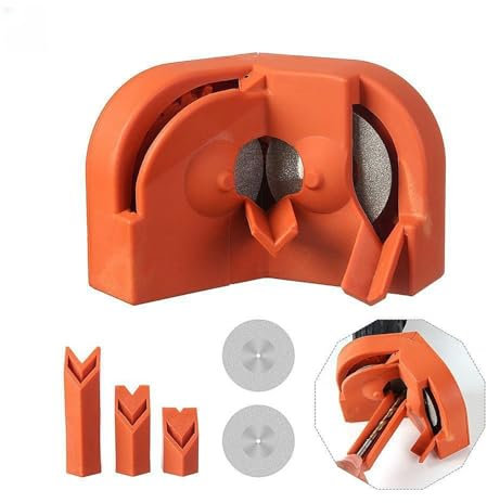 Afilador de Brocas para Taladro Eléctrico, Afilado Fácil en 5 Segundos,Afilador de Brocas Multiusos,Para Todo tipo de Taladros(incluidas 2 muelas, 3 módulos)