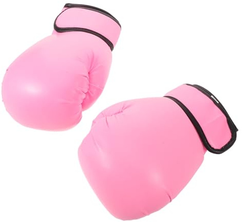 ORFOFE Barns Boxningshandskar Slitstark Pu-läder och Skumvaddering Justerbara Kardborreband för Säker Passform Mångsidiga Sparringshandskar för Pojkar och Flickor i Kickboxning Mma Muay