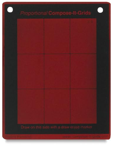 Compose-it-grid 3:4 Red Small